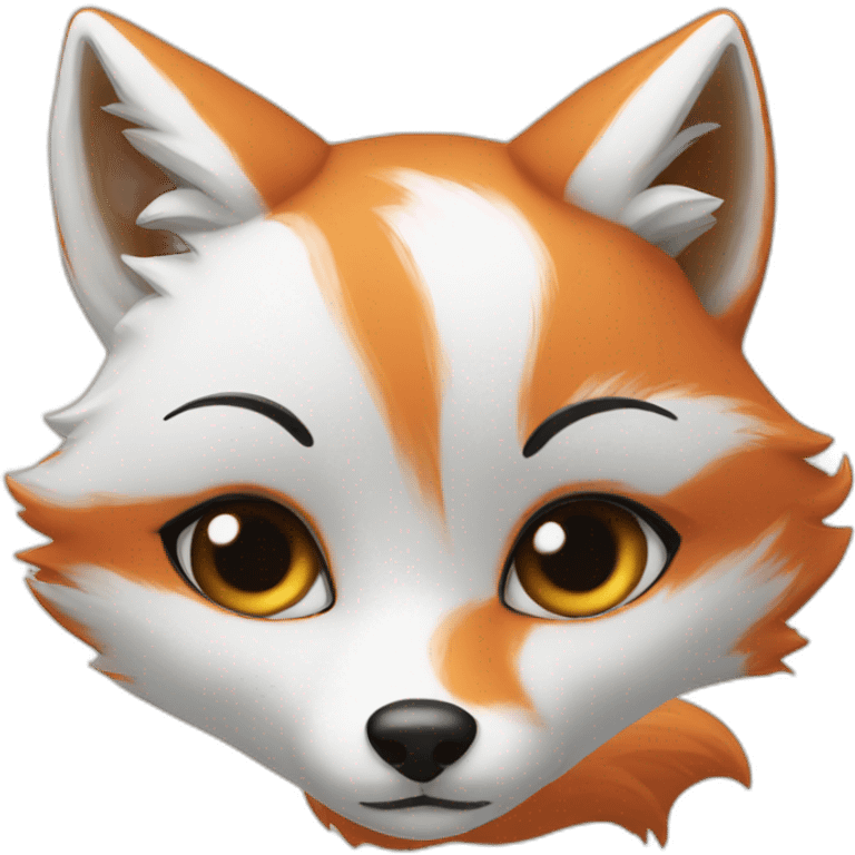 kiss feminine fox emoji