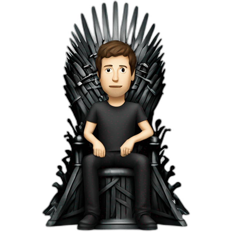 sam altman on iron throne emoji