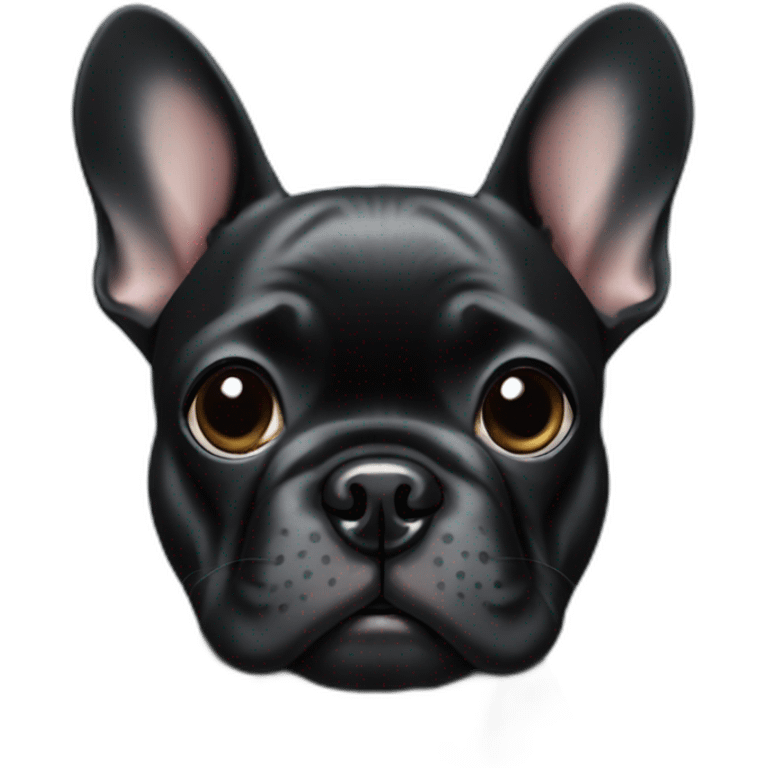 black frenchie emoji