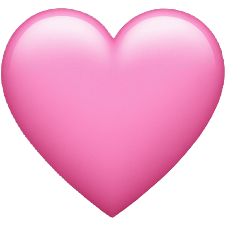 Pink heart emoji