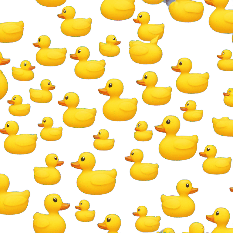 Yellow rubber duck  emoji