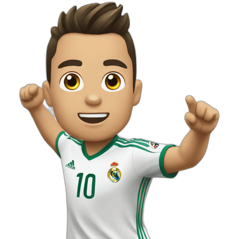 cristiano ronaldo goal celebration emoji