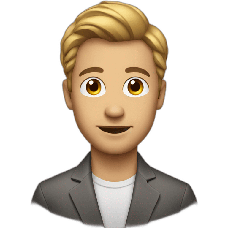 Radio presenter emoji