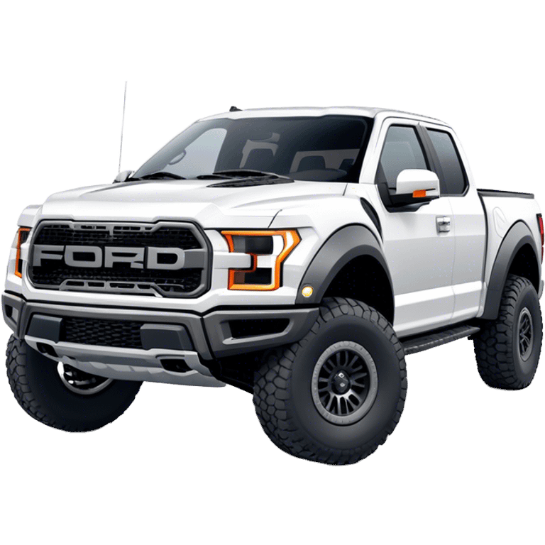 Ford f150 Raptor - Ford (Model Year: 2024) (Iconic colour: White) emoji