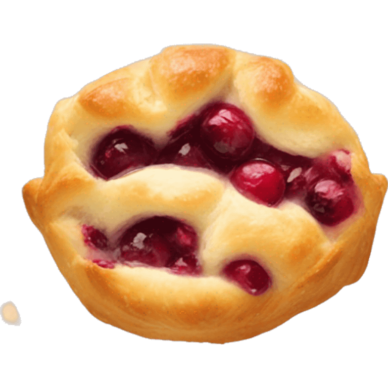  Cranberry brie puff pastry bite emoji emoji