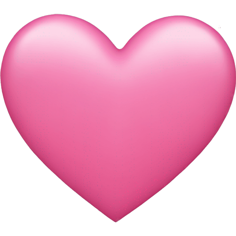 Pink heart emoji