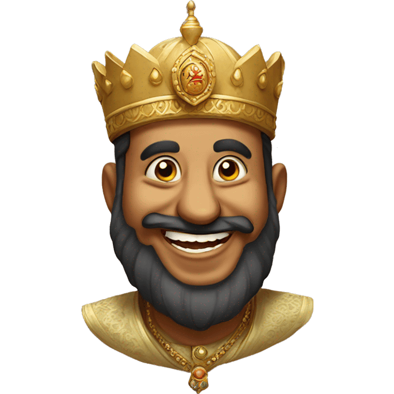 Mughal king  laughing emoji