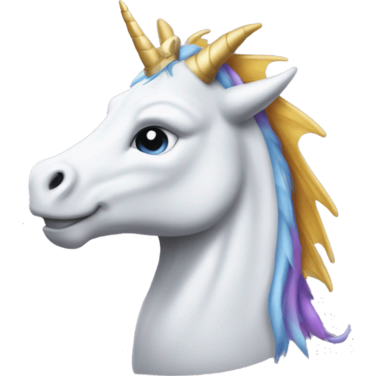 Dragon unicorn emoji