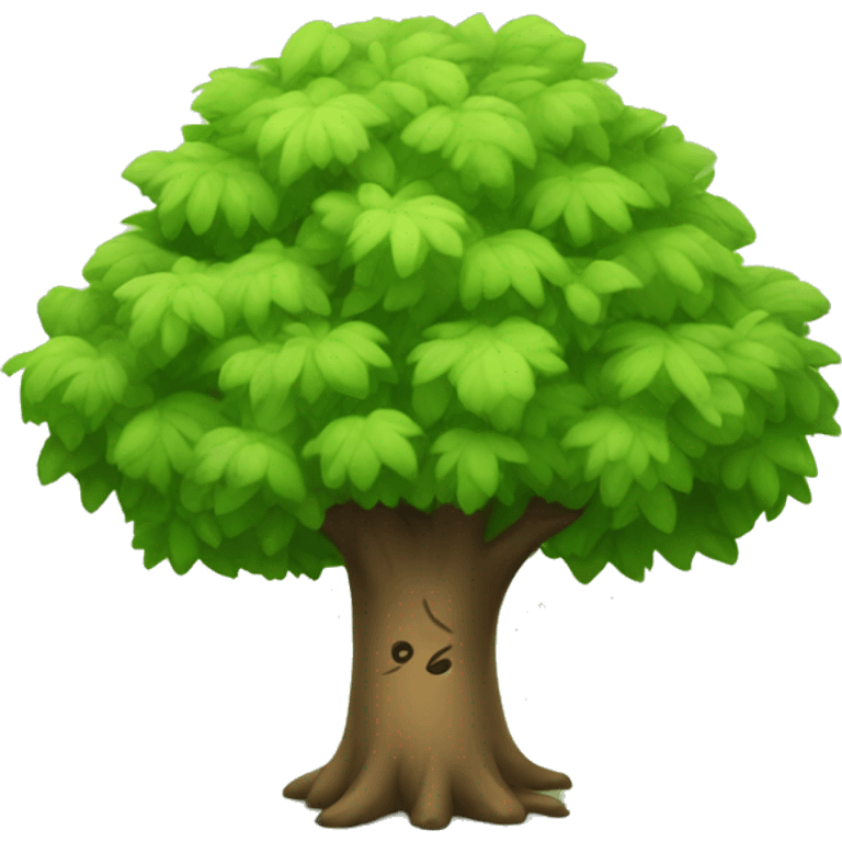 cute tree emoji