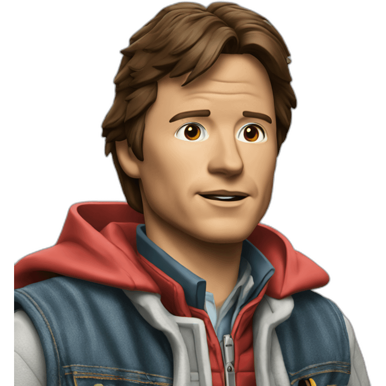 Marty McFly（Back To Feature) emoji