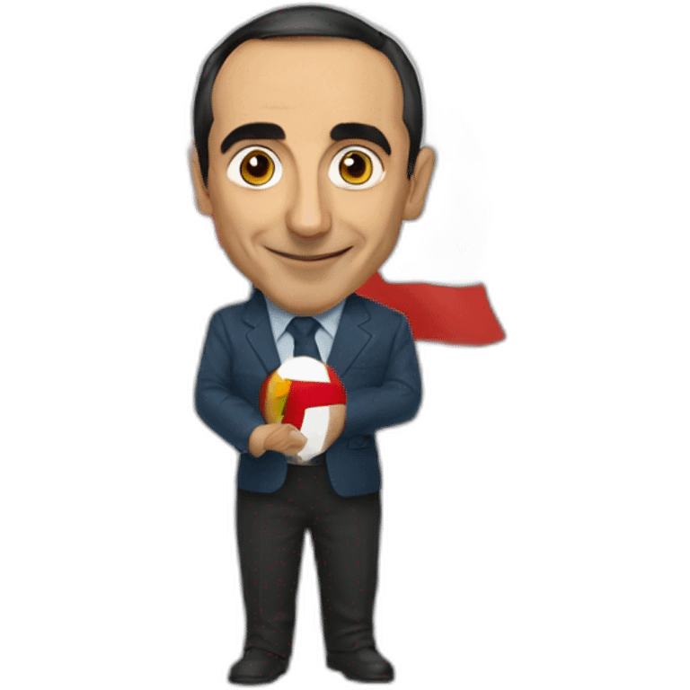 eric zemmour with marroco flag emoji