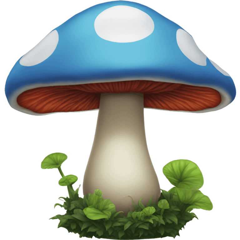 Alice in wonderland mushroom emoji