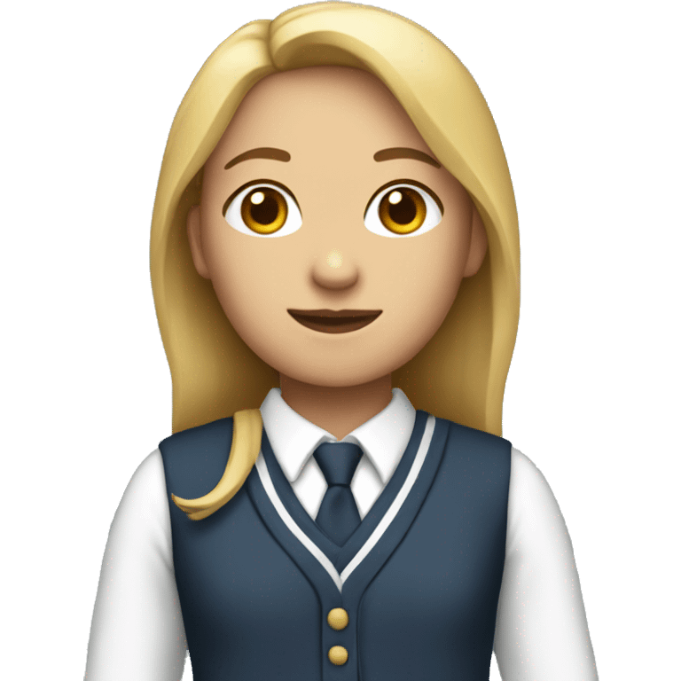 teacher wear school uniform emoji