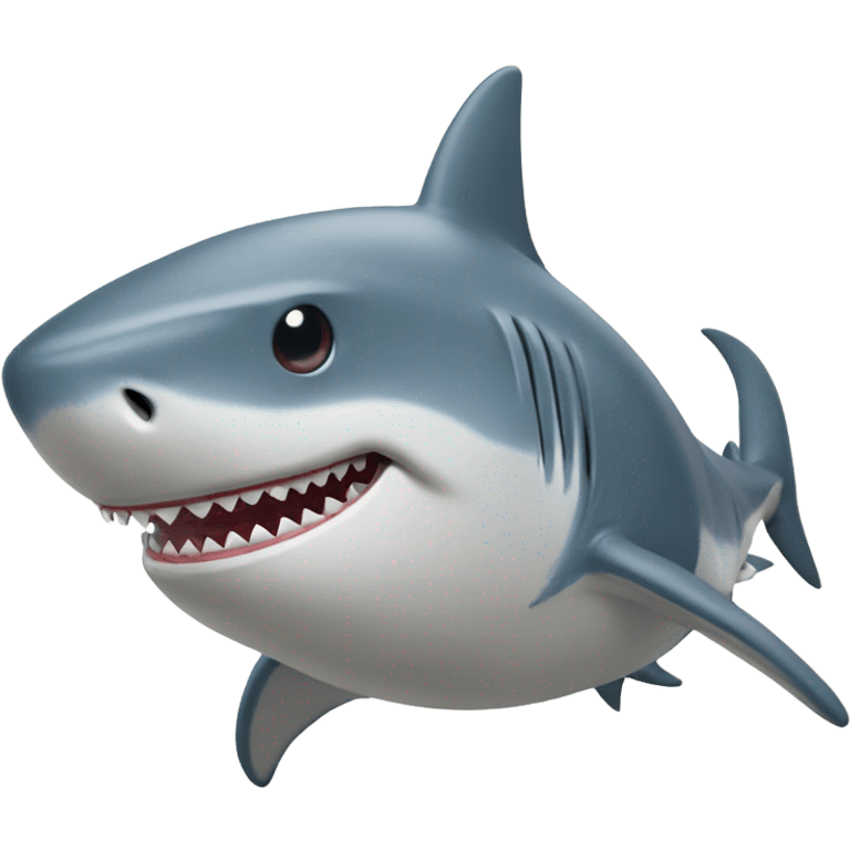 shark with whicher hat emoji