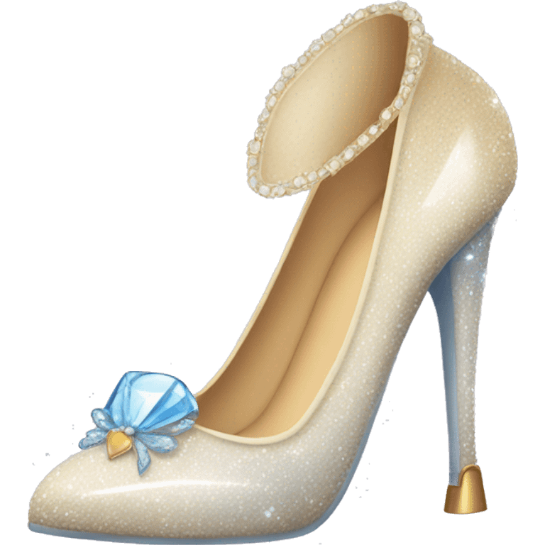 glass slipper cinderella emoji