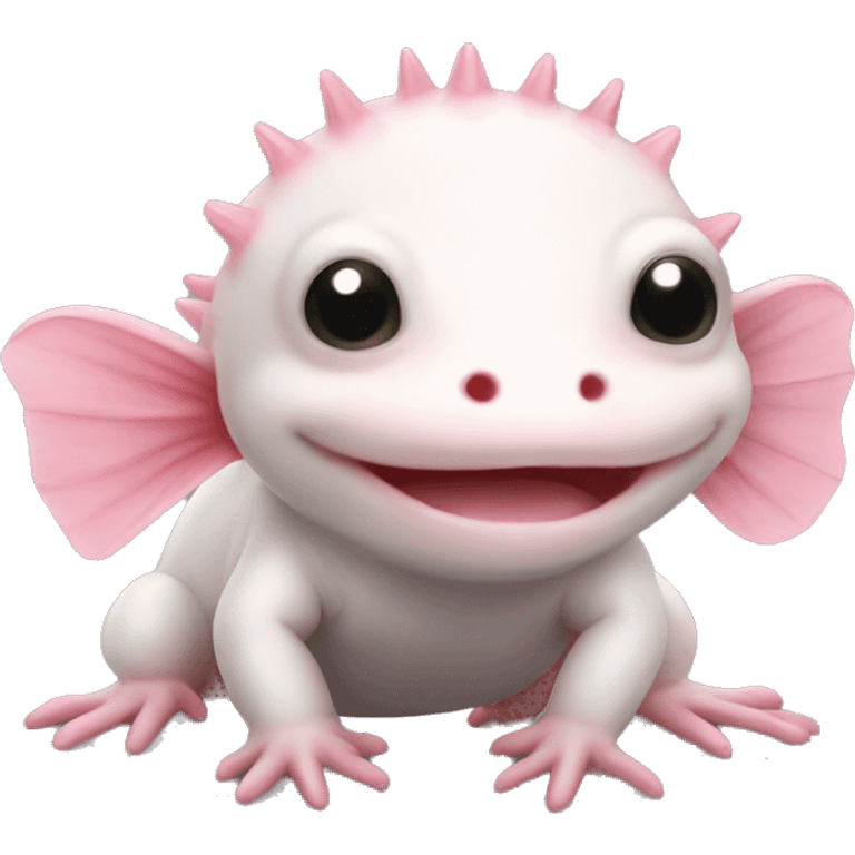 Baby axolotl emoji