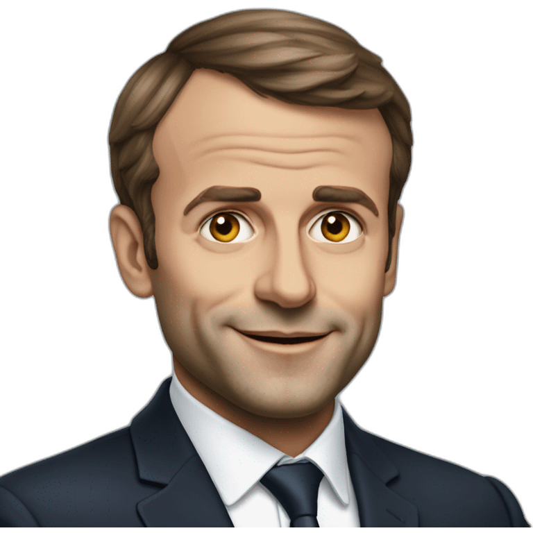 Emanuel macron emoji