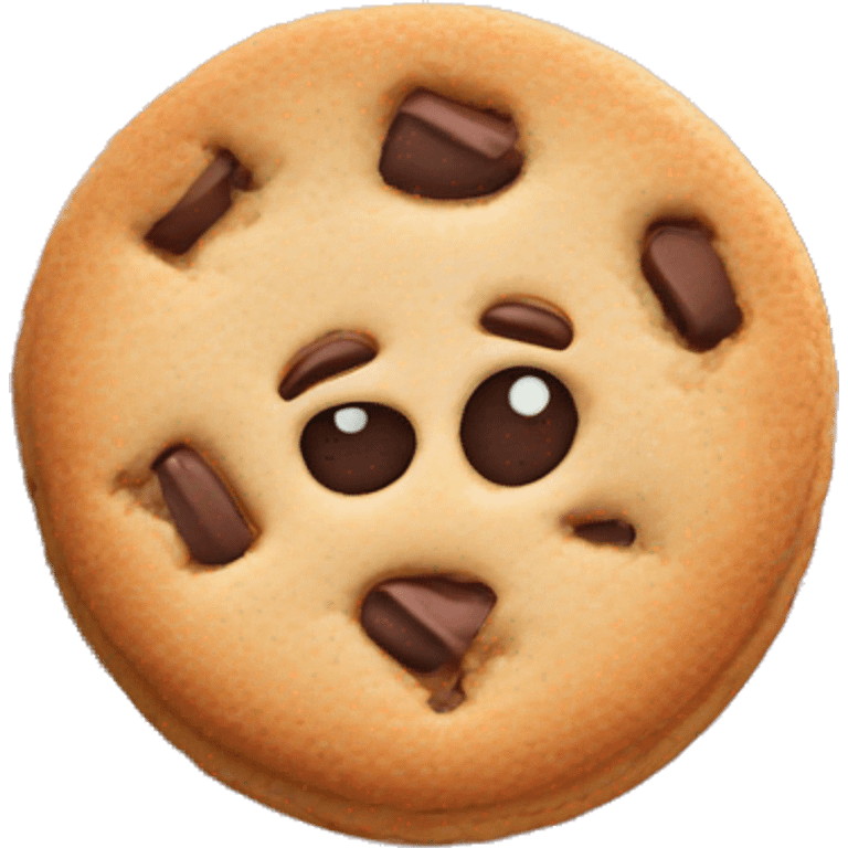 Light pink auger cookie  emoji