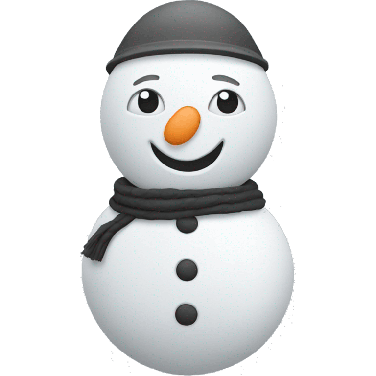 Snow people on patrol emoji