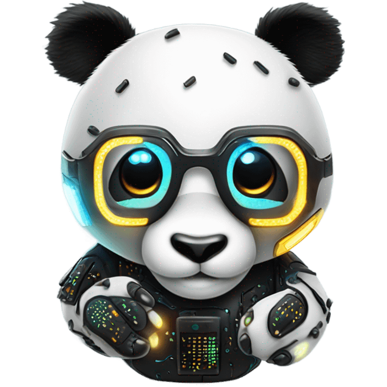 Tech panda emoji