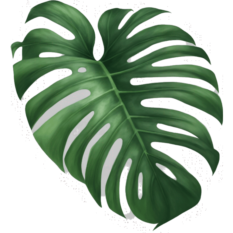 Monstera albo variegata emoji