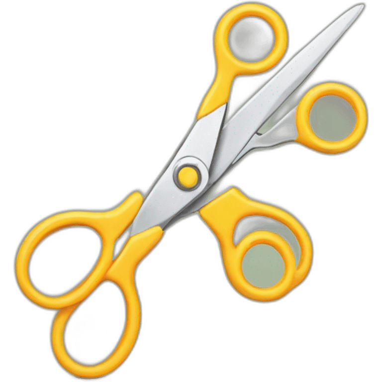 Cute scissors  emoji