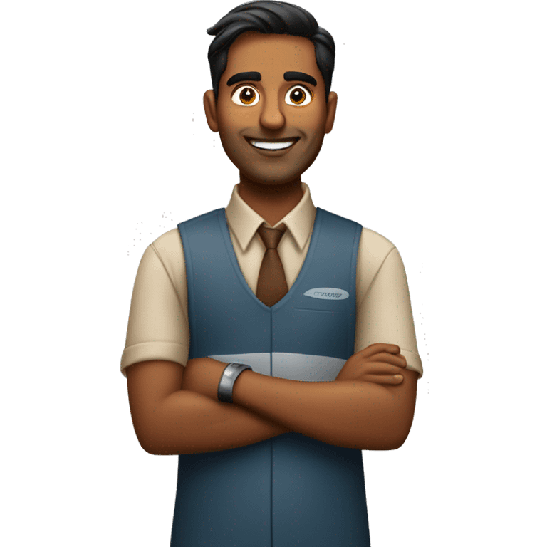 indian guy working at tim hortons emoji