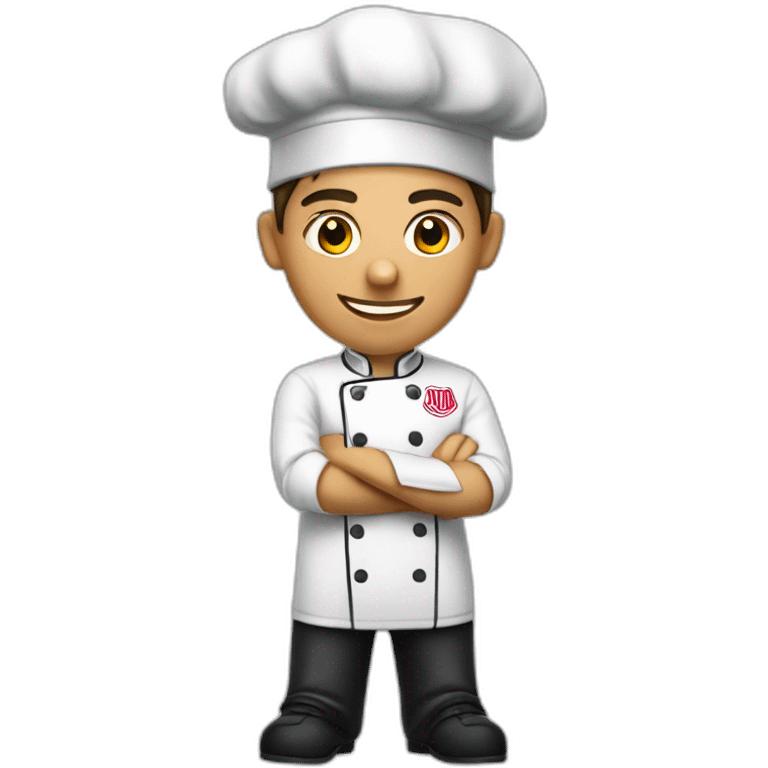 Adolescente chef hincha de River Plate emoji