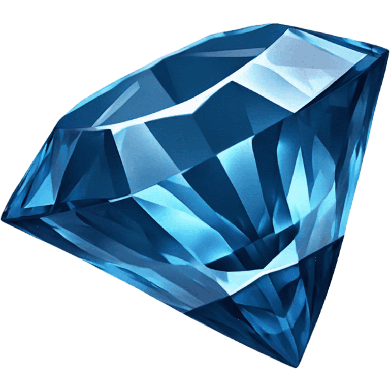 Blue diamond emoji