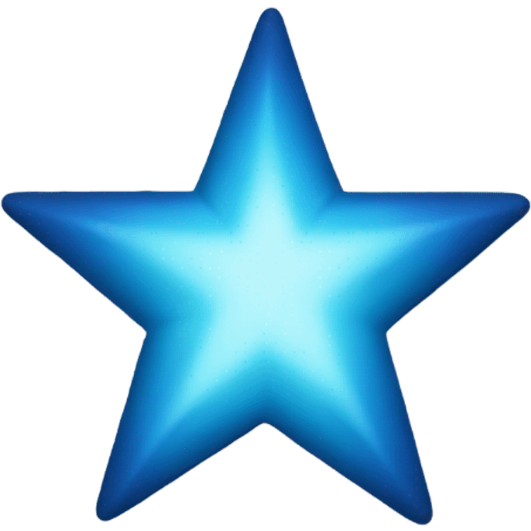 Blue star emoji