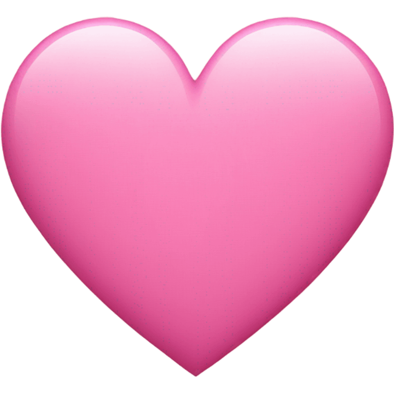 Pink heart  emoji