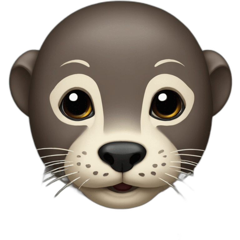 Two otter  emoji