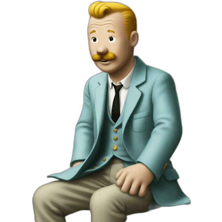 Tintin emoji