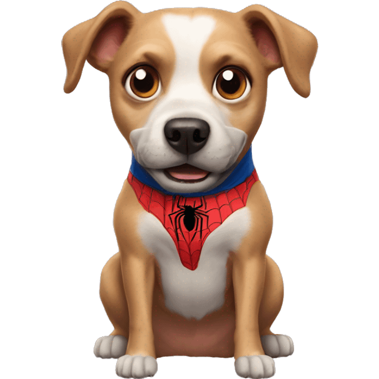 Spider-Man dog emoji