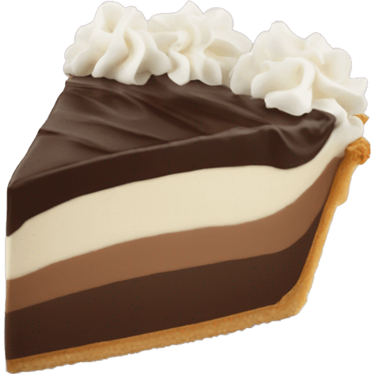 slice of french silk pie emoji