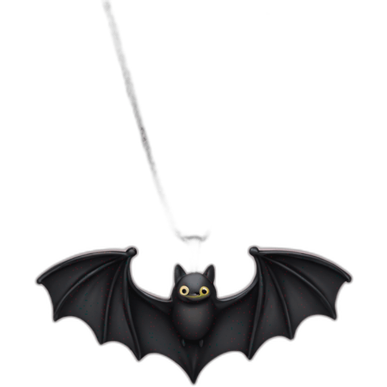 A bat wing necklace emoji