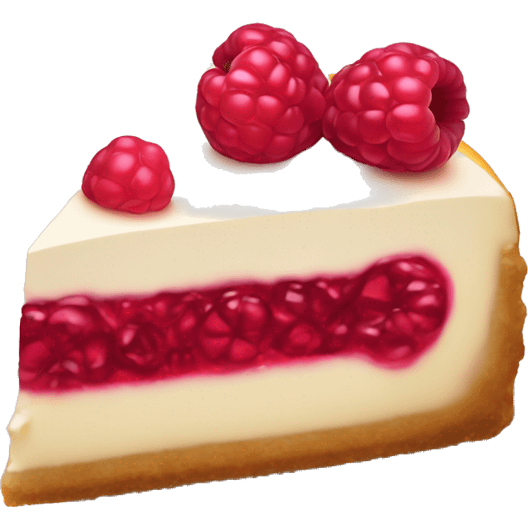 raspberry cheesecake emoji