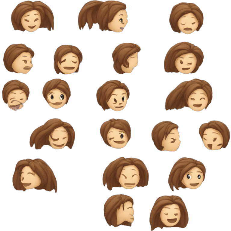 Femme qui dit tu me manques à une autre femme emoji