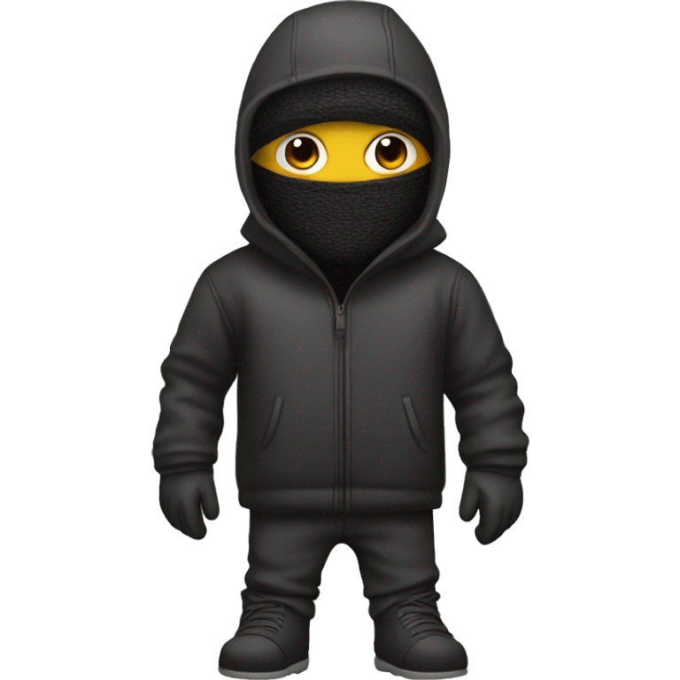 robber in a ski madk emoji