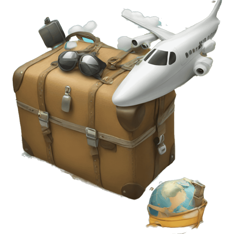 world travelling emoji