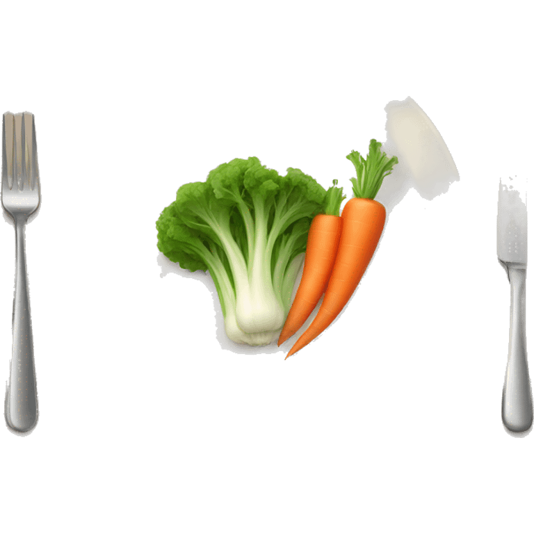 plate of vegetables  emoji