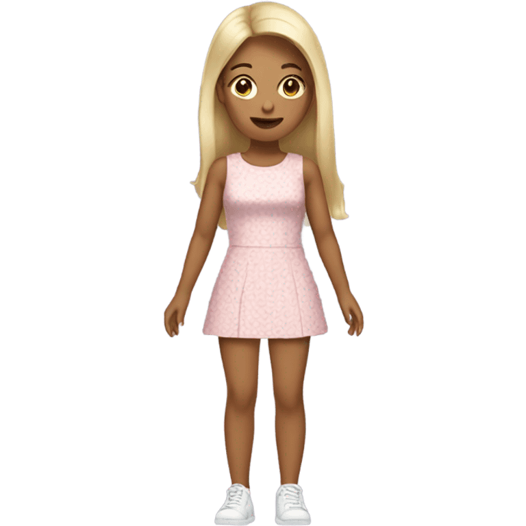 Girl in mini dress  emoji