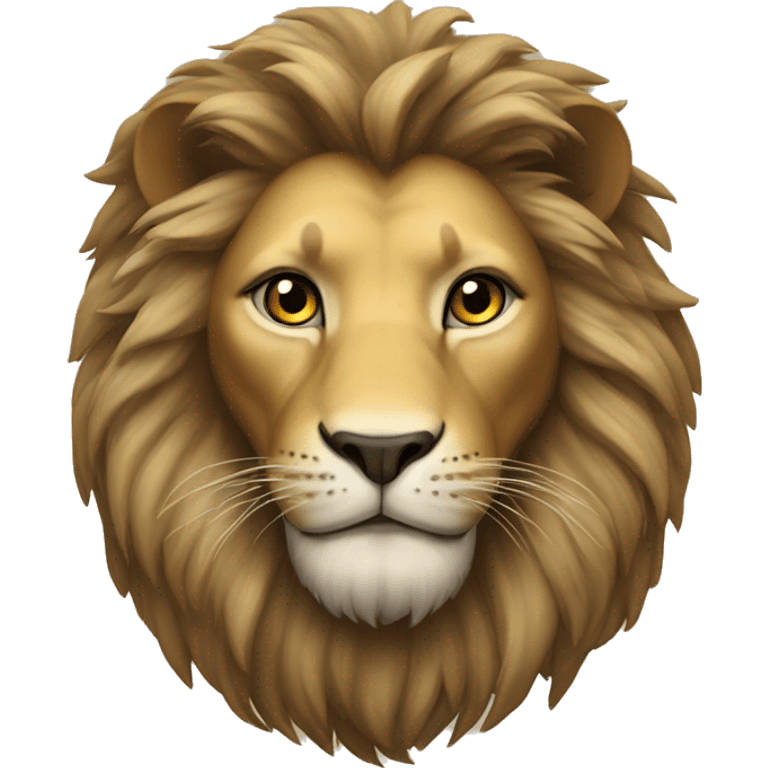 lion with panthe emoji