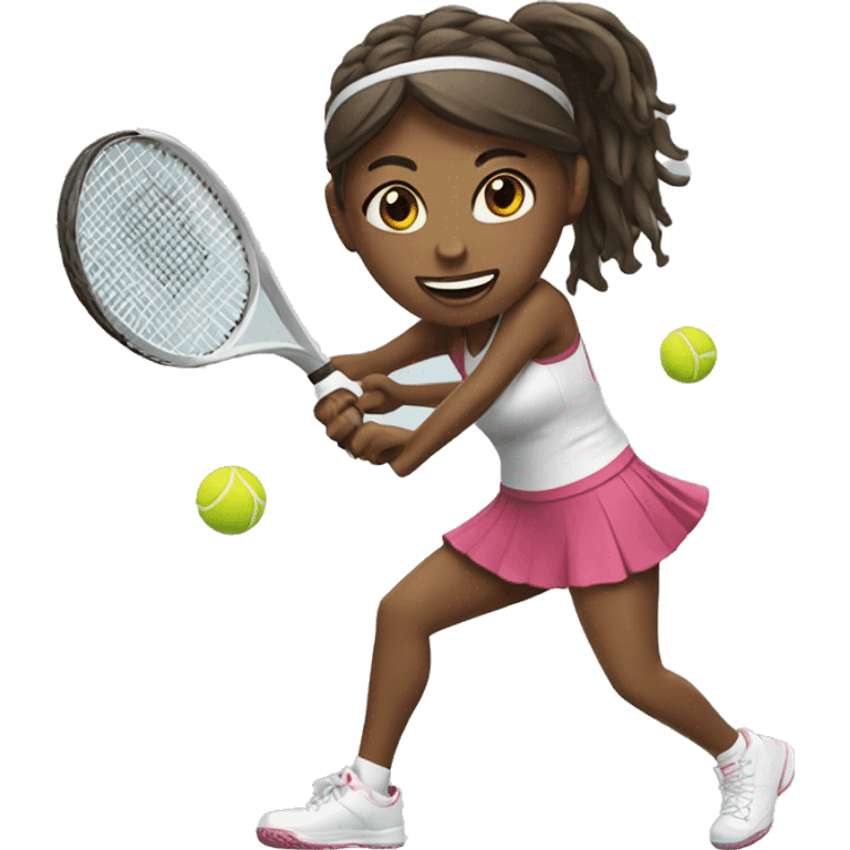 tennis girl emoji