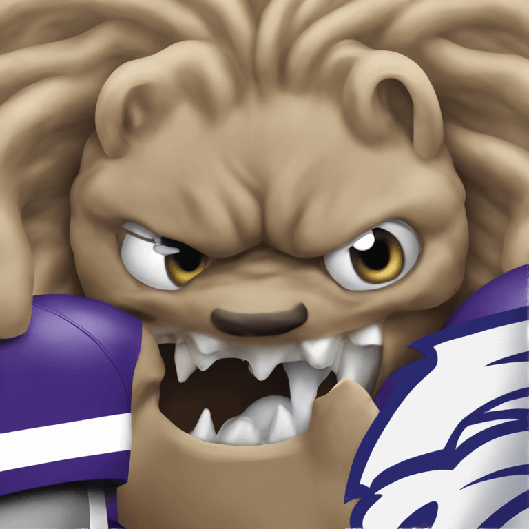 Detroit Lions devouring the Minnesota Vikings  emoji