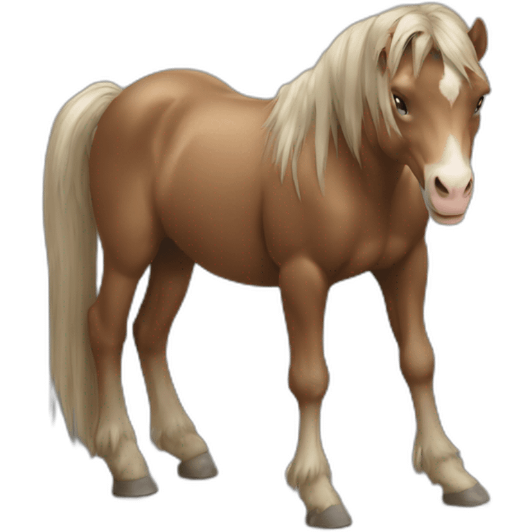 Singes qui faig du cheval emoji