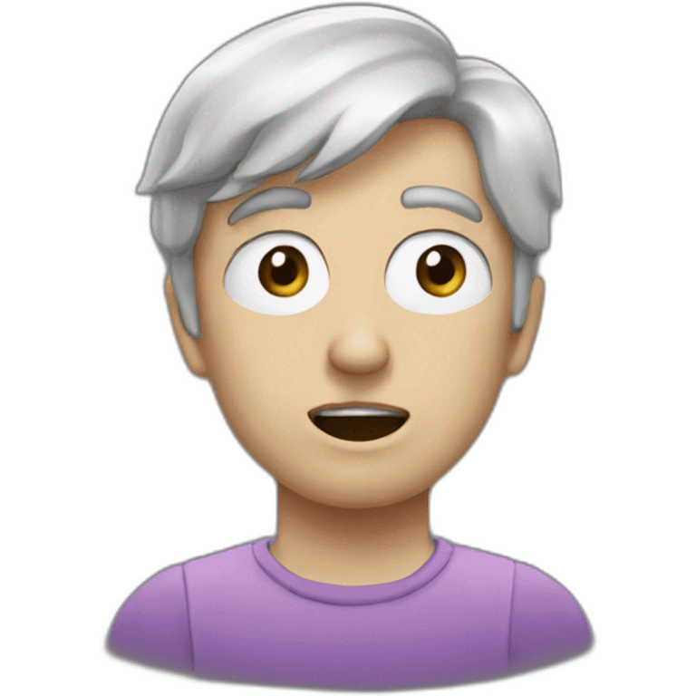 Mordre lèvre emoji