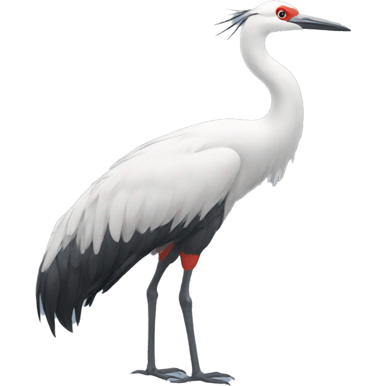 Crane bird emoji