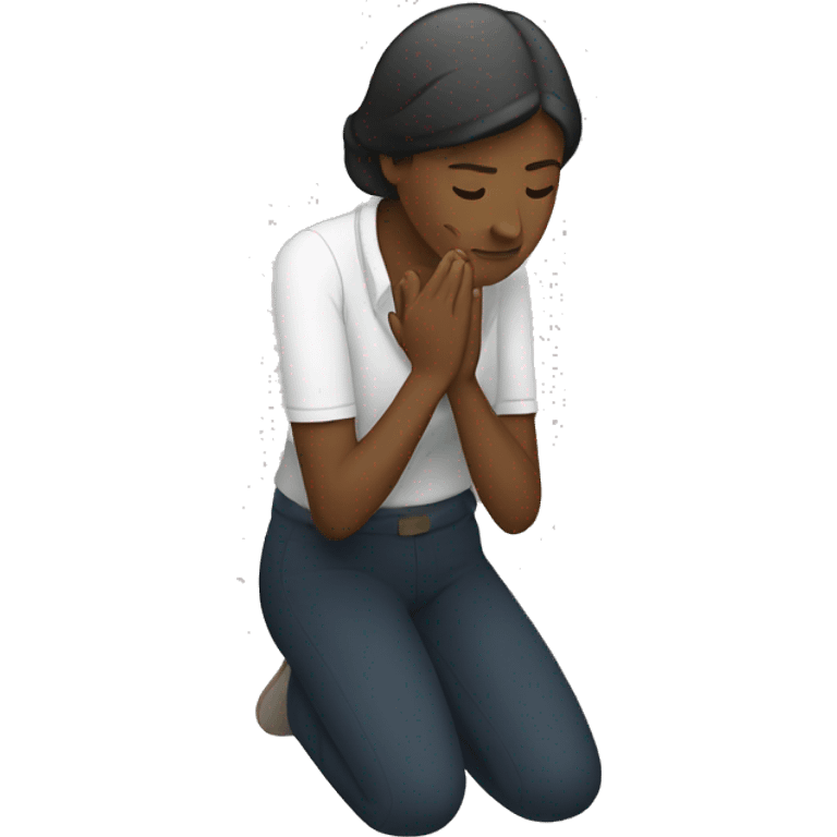 Female bowing to male  emoji