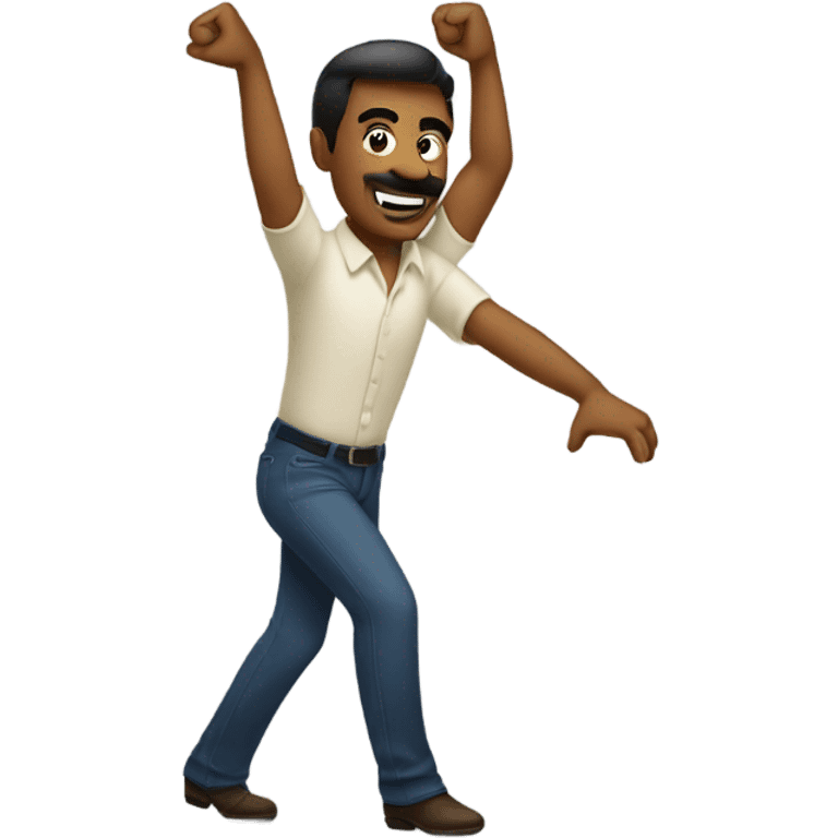 Man dancing Salsa emoji